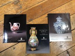 (3) Christie's Fine Chinese and Works of Art Books