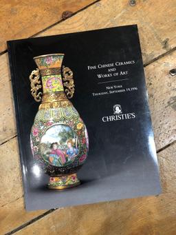 (3) Christie's Fine Chinese and Works of Art Books