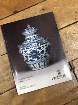 (3) Christie's Fine Chinese and Works of Art Books
