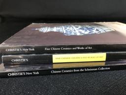 (3) Christie's Fine Chinese and Works of Art Books