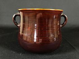 Red Wing Handled Urn 1920's-1930's