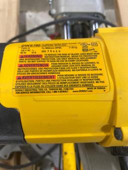 Dewalt Sliding Chop Saw w/ 6' & 10' Extension Tables
