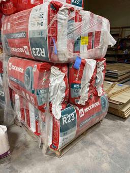(9) Rockwool R23 Insulation 2'x6' 24 On Center