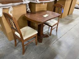 Hardwood Dinette Set