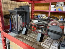 Assortment of Light Fixtures and (2) Kiddie Fire Extinguishers