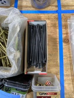 Lot of Structural Construction Screws