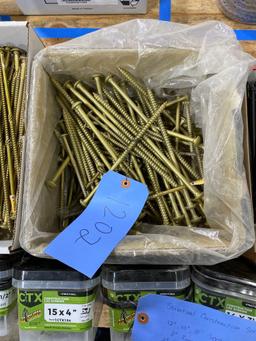 Lot of Structural Construction Screws