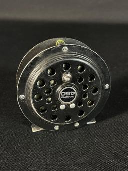 Vintage Fly Fishing Reels w/ Sinker Hooks & Line