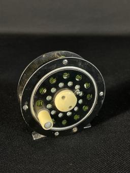 Vintage Fly Fishing Reels w/ Sinker Hooks & Line