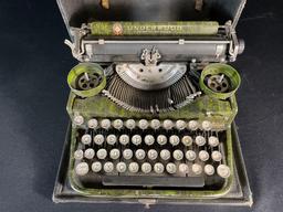 Underwood Standard 4 Bank Typewriter