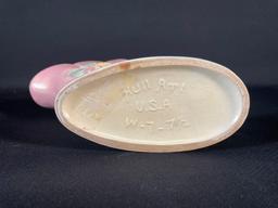 Hull Wild Flower Cornucopia Pink & Blue W-7 7-1/2" H