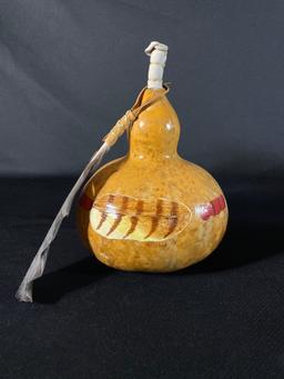 Mitchell 99', Hand Painted Gourd