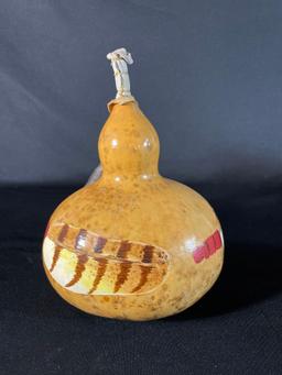 Mitchell 99', Hand Painted Gourd