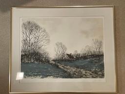 L. Murphy Limited Edition Print No. 224/260 Sign LR