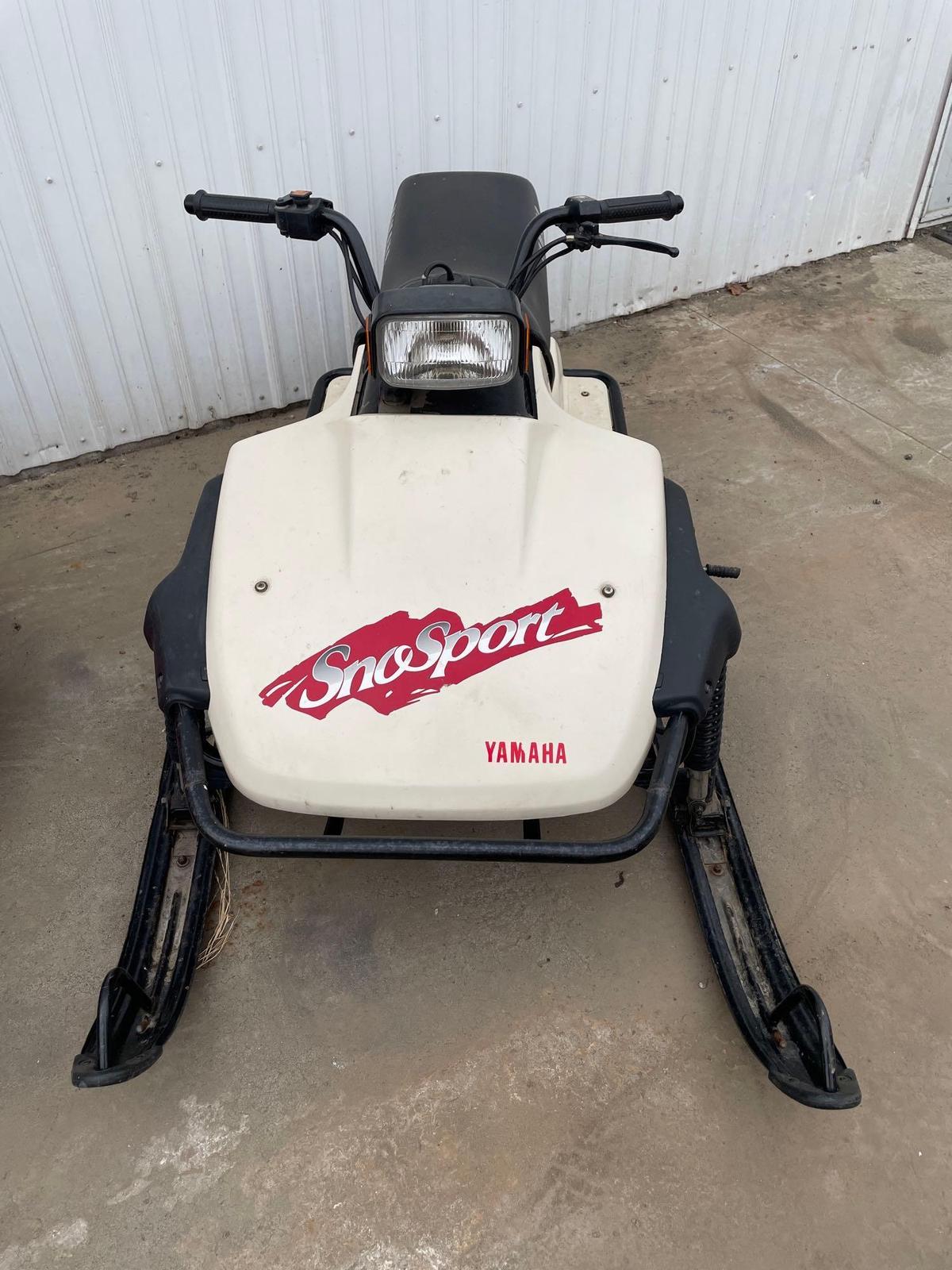Yamaha Snow Sport Snowmobile 125cc
