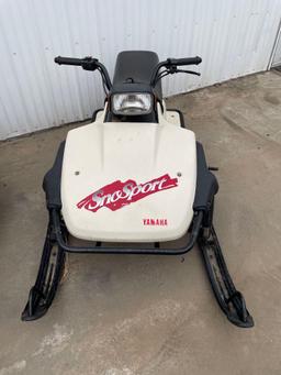 Yamaha Snow Sport Snowmobile 125cc