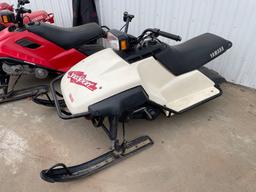 Yamaha Snow Sport Snowmobile 125cc