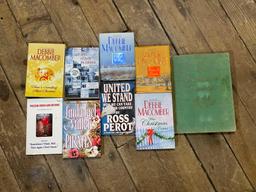 (25) Assorted signed & unsigned books -see photo's-