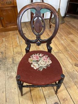 Victorian child's side chair