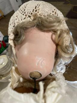 30" antique Kammer & Simon Halbig sleep eyed doll