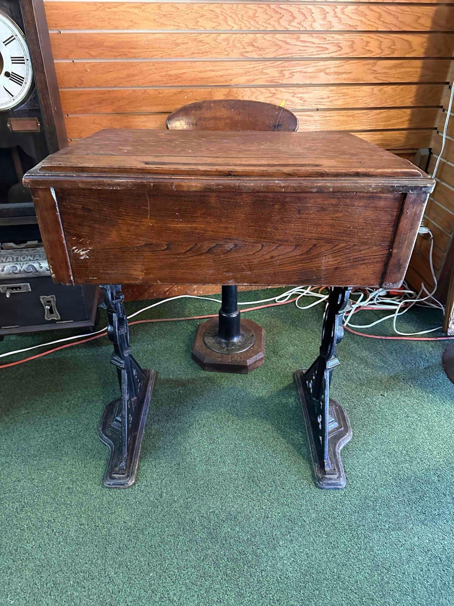 Antique 1900's School Desk with Chair