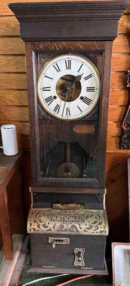 Antique Time Clock