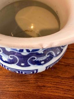 Ceramic Chinese Blue Pot