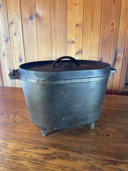 Custom Cast Iron Pot with Lid.