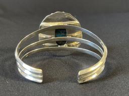 Sterling Silver and Turquoise Cuff