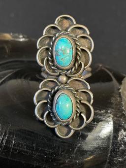 Vintage Sterling and Turquoise Ring