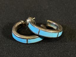 Sterling and Turquoise Errings