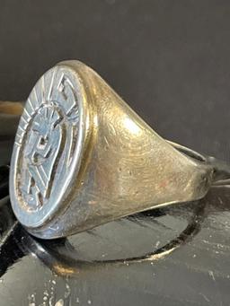 Sterling Silver Kokapelli Ring