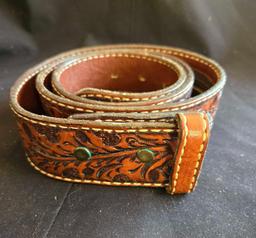 Custom Horse hair hitched Belt