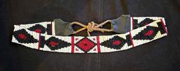 Native American Beaded Hat Band