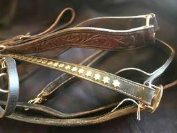 Western Breast Collar and Martingale