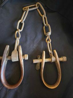 Antique Ankle Restraints