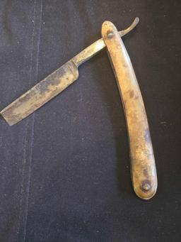 Vintage straight razor, Mfd. Portland, Oregon