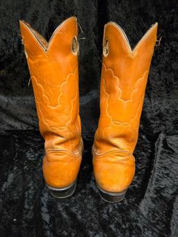 Tony Lama black western style women's Leather boots