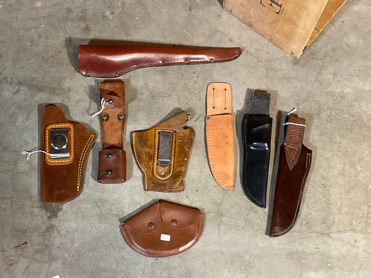 Knife sheaths, holsters