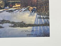 Dave Barnhouse (1995) "Country Partners" Signed Print