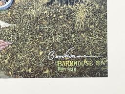 Dave Barnhouse (1996) "Spring Cleaning" Signed Print