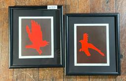 Carol McCarty "Birds in flight" Signed