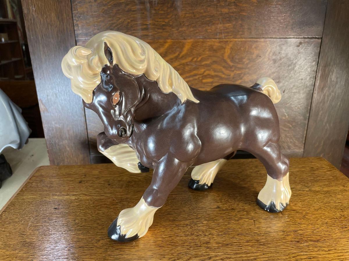 Clydesdale figurine