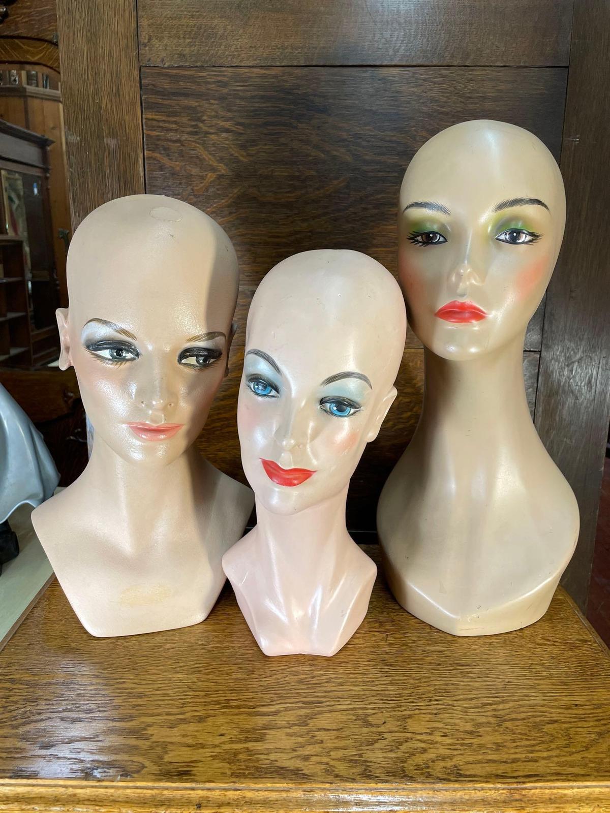 Mannequin heads