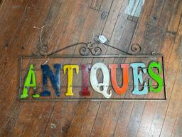 Antiques sign