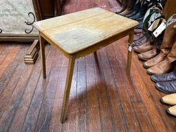 Small wood table