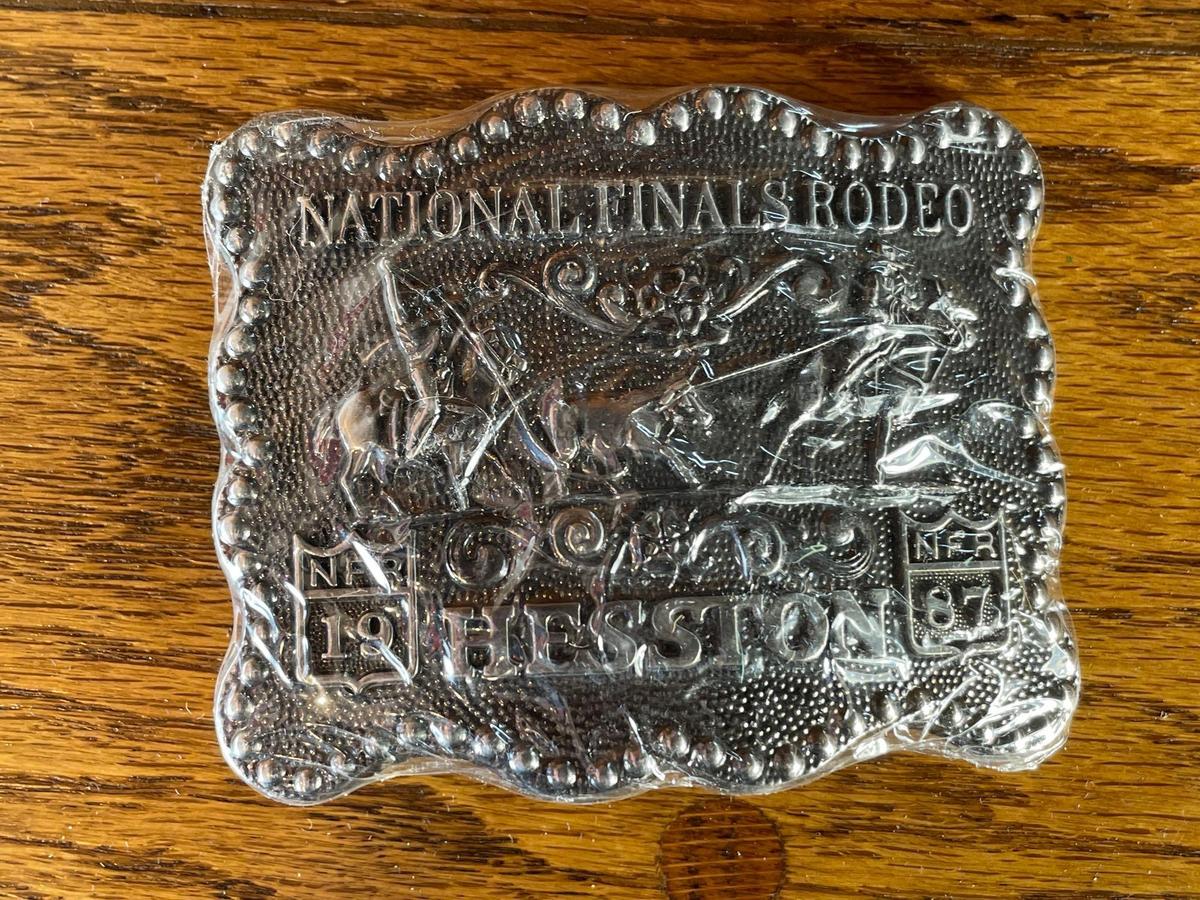 NFR souvenir buckle