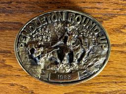 Pendleton RoundUp souvenir buckle