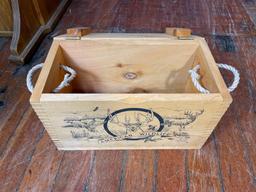 Modern wood box