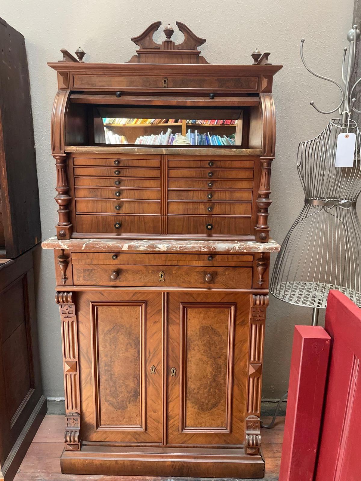 Old dental cabinet